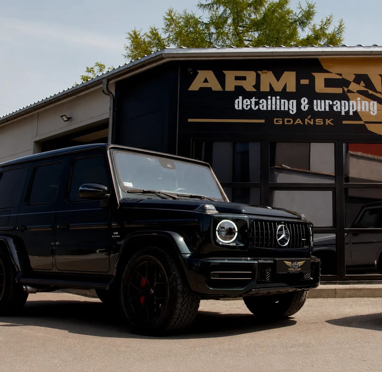 Mercedes G-Klasa — folia PPF + zmiana koloru