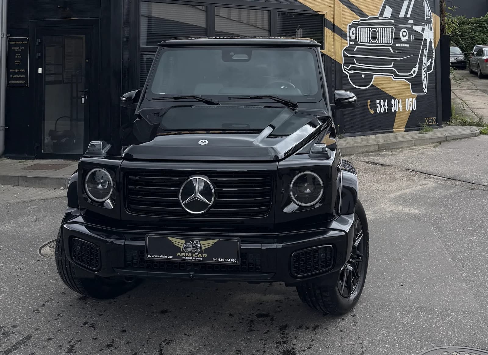 Mercedes G-Klasa — folia PPF + zmiana koloru