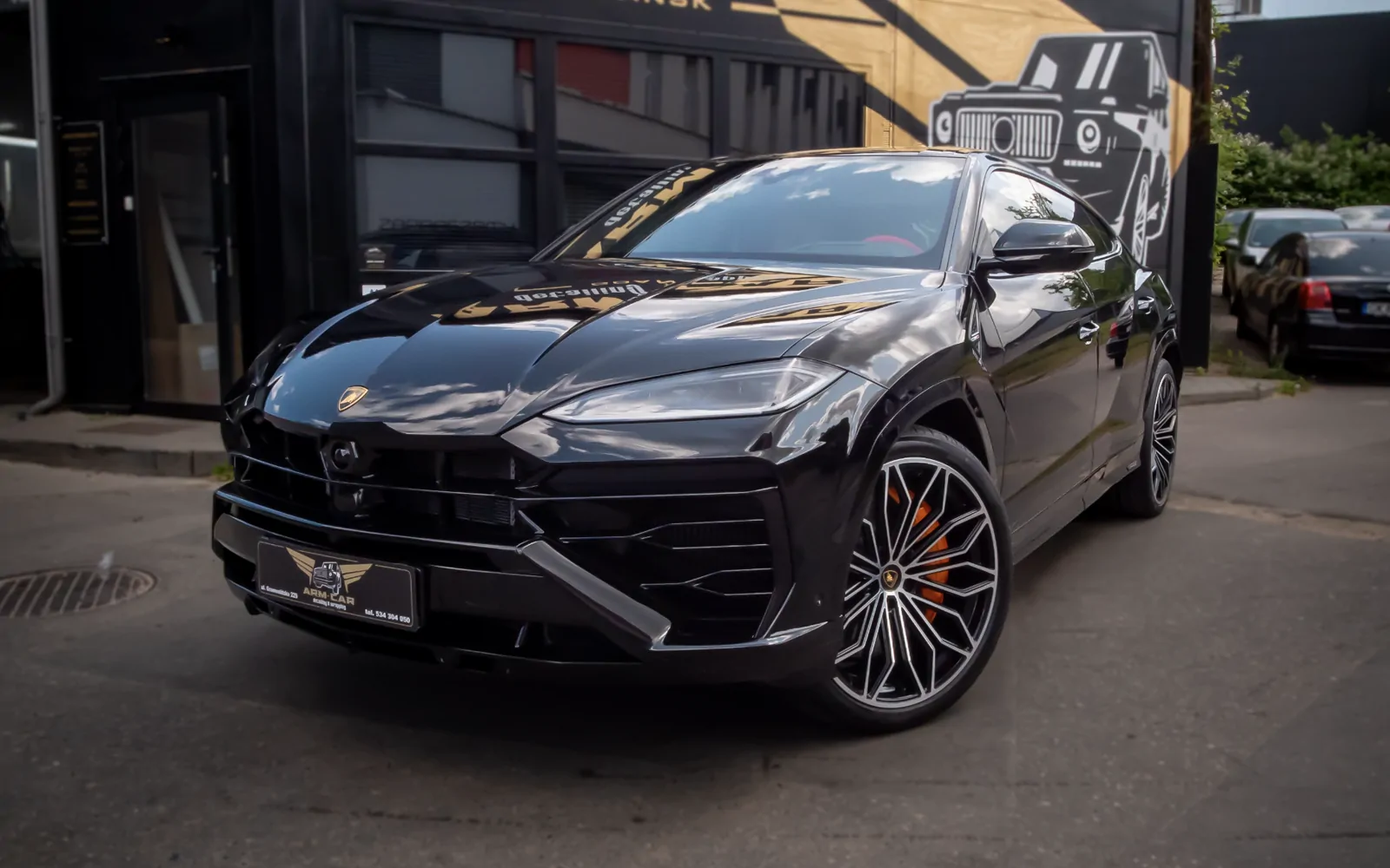 Wydawka Lamborghini — premium detailing